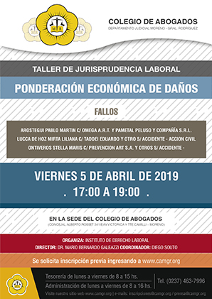 PONDERACIÓN ECONÓMICA DE DAÑOS